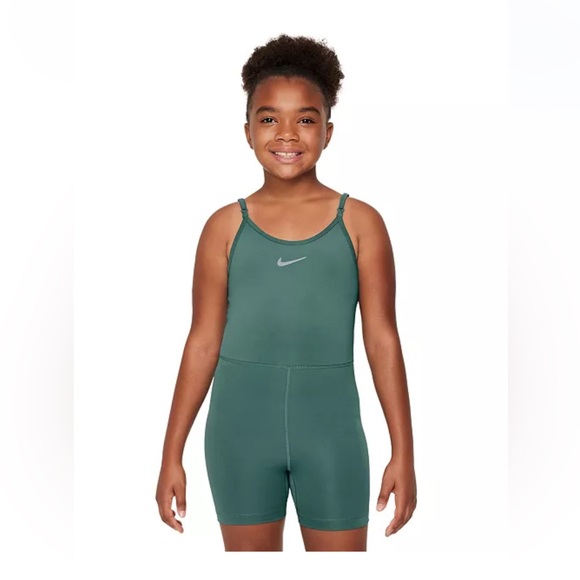 Nike Dri-Fit Green Unitard NWT Large‎ - Picture 1 of 7
